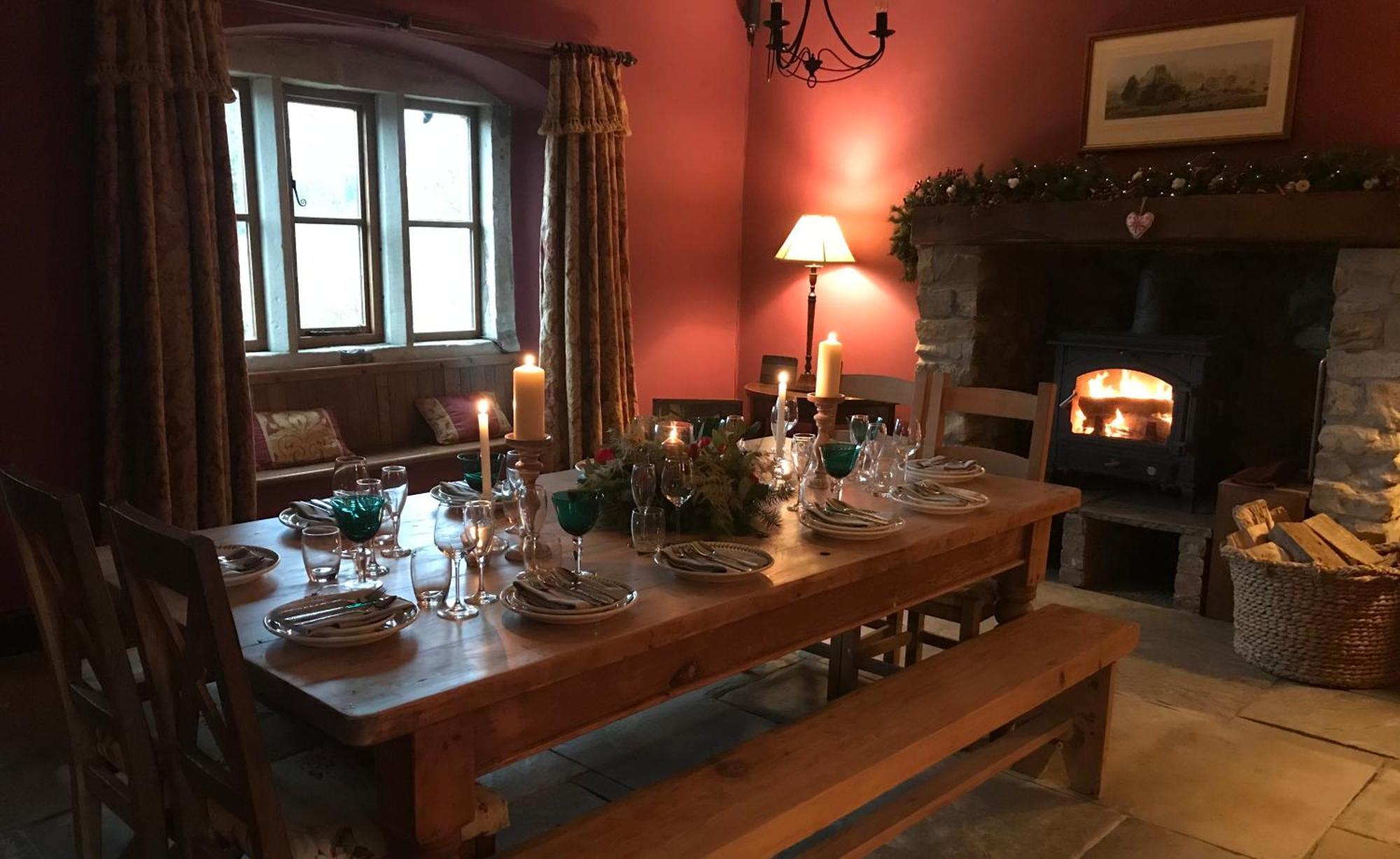 Large Country Farmhouse Waddington  Eksteriør billede
